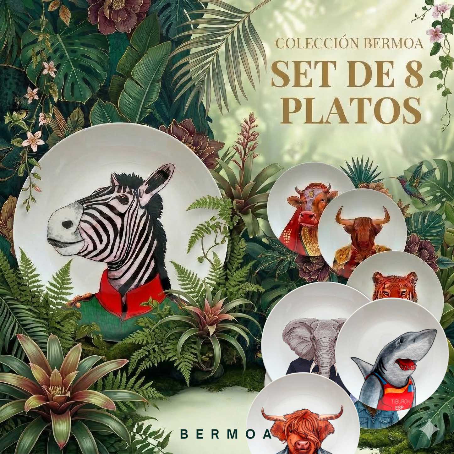 8 platos - Pack Anfitrión