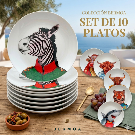 10 platos - Coleccionista