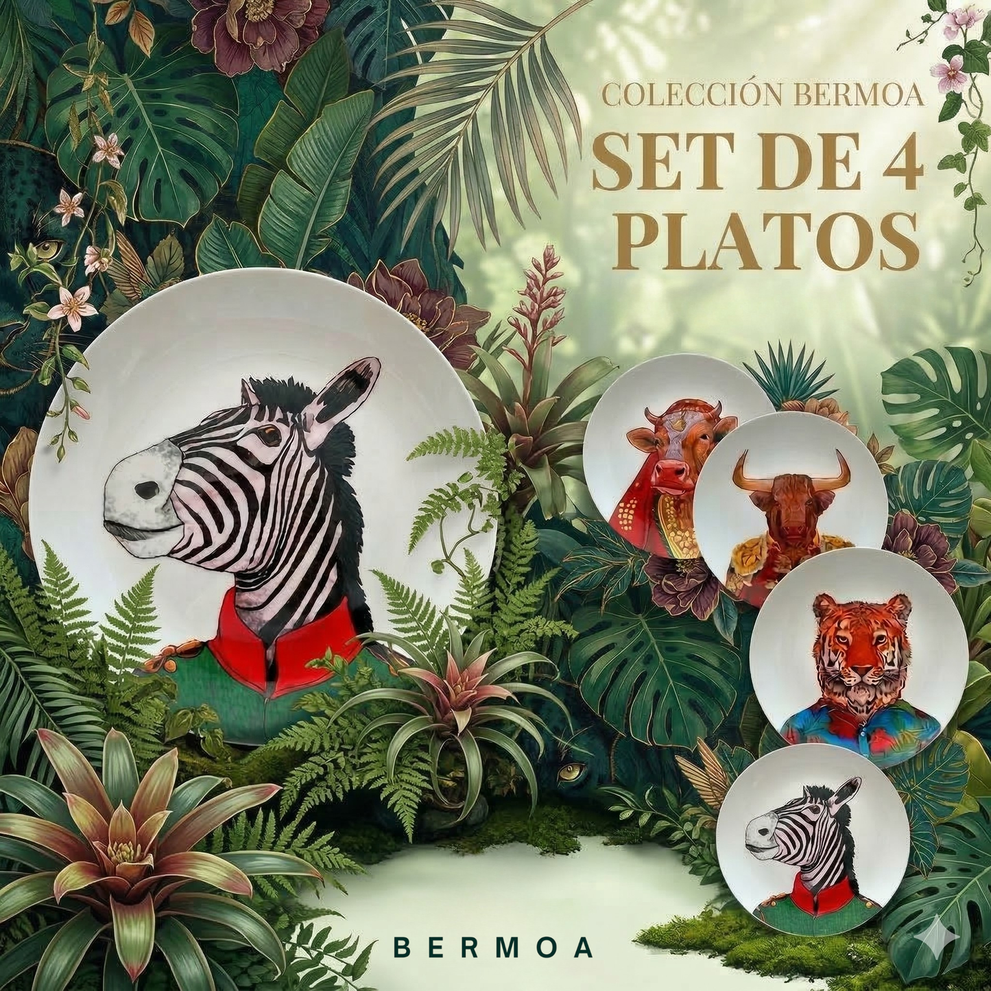 4 platos - Pack Inicial